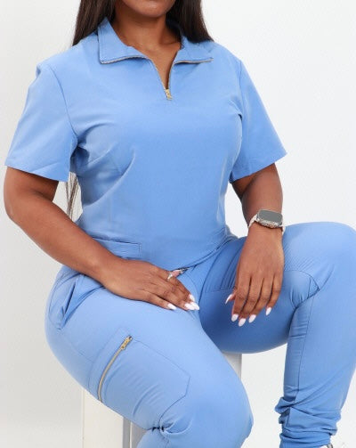 Women’s 1/4 Zip Scrub Top